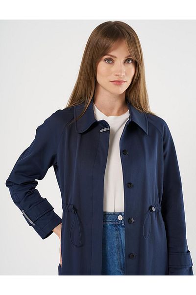 Kayra Top Coat Ka-B25-15002 Dark Navy Blue