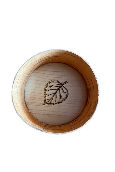 onyyapim Wood and Wicker Embroidered Engraved Visual Gift Decorative Box
