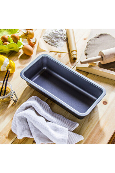 SNB Bread/cake baking pan 31x14cm, non-stick coating, black, SNB