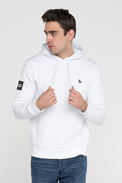 Jack & Jones Ανδρικό φούτερ με λογότυπο Island με κουκούλα με τύπωμα