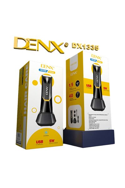 Denx ماكينة قص الشعر المقاومة للماء DX1335
