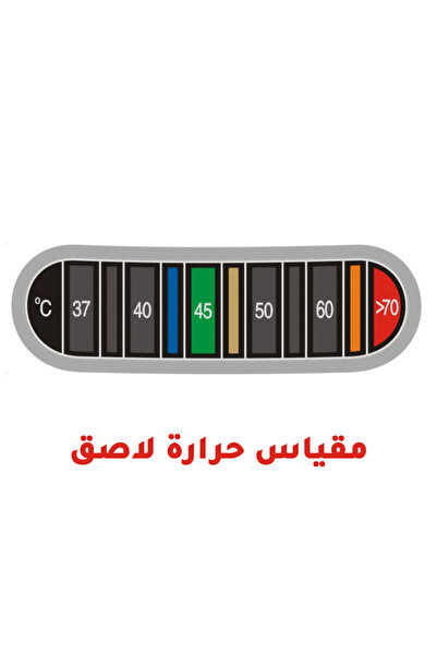 MIBRU مقياس حرارة لاصق للقهوة للصور وأواني التنقيط