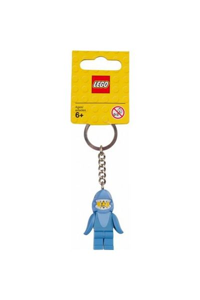 LEGO شخصيات صغيرة 853666   سلسلة مفاتيح بدلة القرش