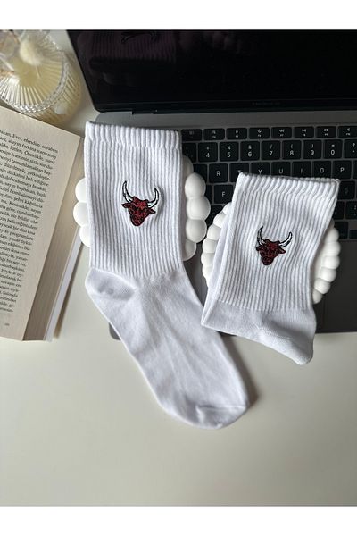 AYDK Unisex Casual Socks - Summer Winter Cotton Chicago Bull