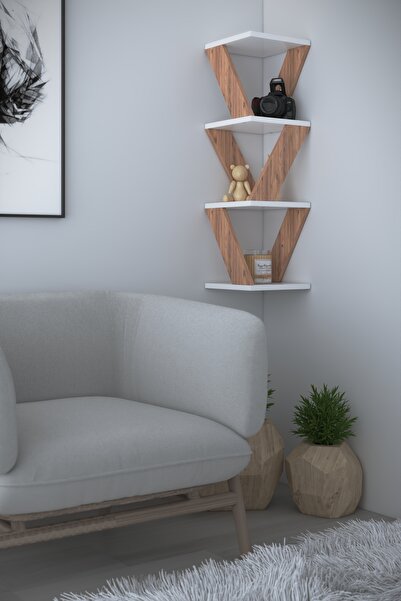 dekor fim Df05106Bac Decorative Corner Shelf Wall Shelf