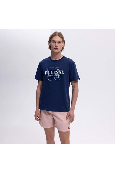 Ellesse Ανδρικό μπλουζάκι από βαμβακερό κανονικό λαιμόκοψη EM455