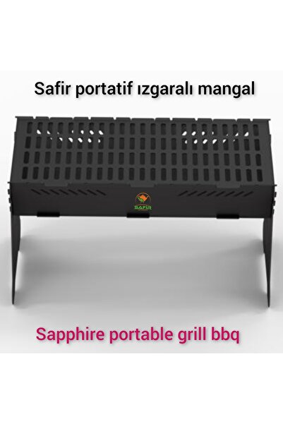 SAFİR ÇAY KAZANLARI Safir Portatif Izgaralı Mangal Safir Söktak Mangal Izgara...