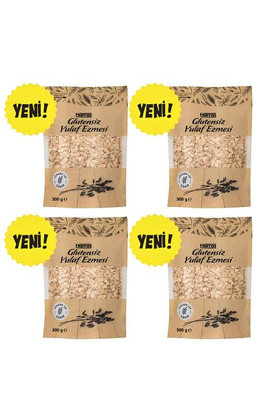 Harras Oatmeal Without Gluten 4 Packages X 300 g