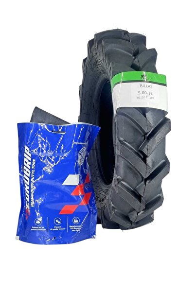 Billas 500-12 ÇAPA LASTİK +İÇ LASTİK SET (5.00-12 4KAT 62A6)