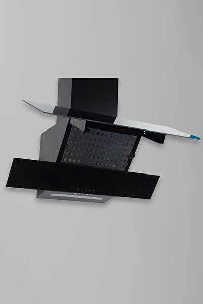 White Daisy Whıte Daısy Mod F17 Siyah Davlumbaz