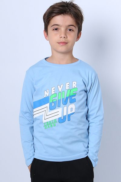 HÇM Men's Sad Leaving Wonderful on a Bicycle D10 Collar T-Shirt