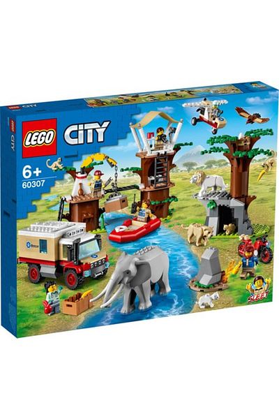 LEGO 60307 City Wild Animal Rescue Camp