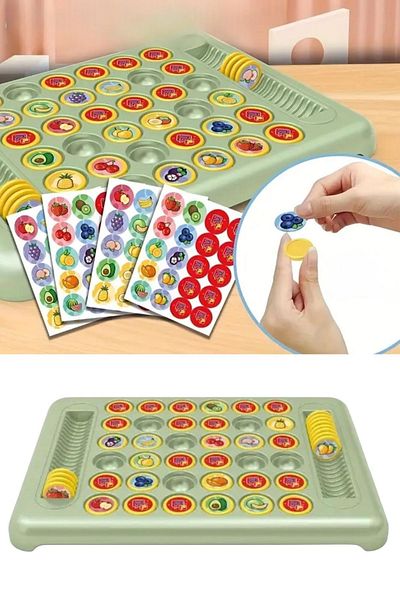 Bundera Fruit Vegetable Matching Pairing Memory Game Interactive Learning Logic Educational Toy