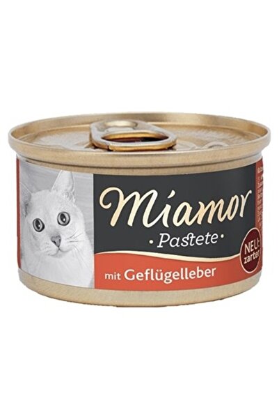 Miamor Pastete Ciğerli Yetişkin Kedi Konservesi 85gr X12