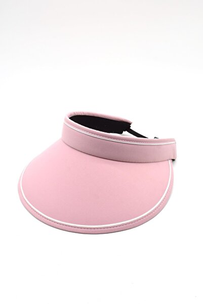 Külah Pălărie cu vizor roz pentru femei cu boruri late Vizor de protecție UV