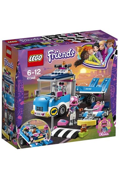 LEGO شاحنة الخدمة والعناية فريندز 41348