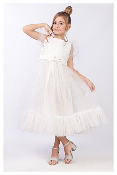 wuza ZARİF KIZ ÇOCUK DOĞUM GÜNÜ DÜĞÜN ve ÖZEL GÜN ELBİSESİ