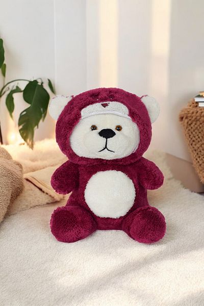 Canestar Sleepyhead Series- Hooded Plush Teddy Bear - Plush Toys