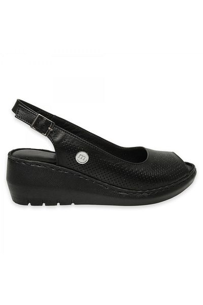 Mammamia D25Ys-5195Z Daily Black Women's Sandals