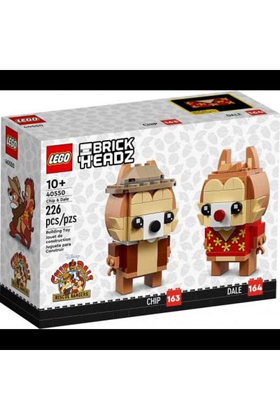 LEGO 40550 Brickheadz| Disney Chip And Dale