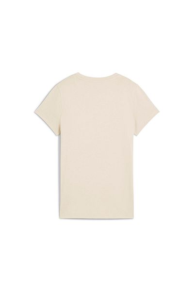 Puma Tricou crem pentru femei Essentials Script ( 684982 -87)