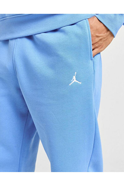 Nike Jordan Brooklyn Fleece Erkek Mavi Eşofman Altı Pamuk