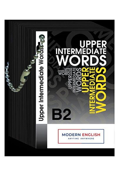 Modern English - A2+B1+B2+C1+Phrasal Verbs Kelime Kartları