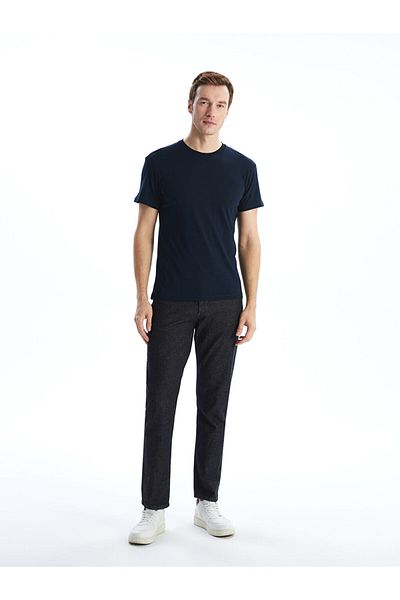 LC Waikiki Ανδρικές πιτζάμες με κοντό μανίκι New Season Crew Neck - S50464Z8