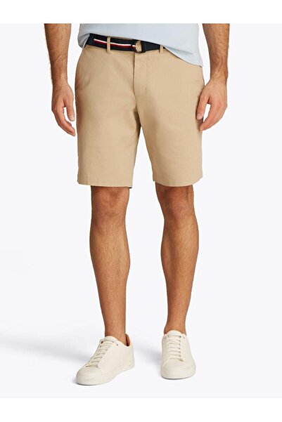 Tommy Hilfiger Erkek WCC BRKLN ESSENTIAL TWILL W BELT Şort