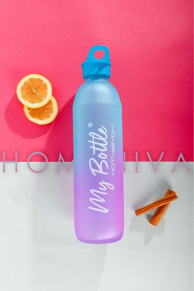 HOMENIVA Glass Motivated Flask 1 Lt