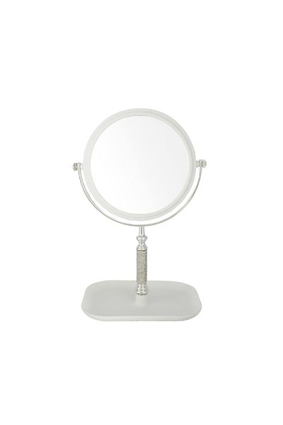 Generic Double-sided rotating makeup mirrors