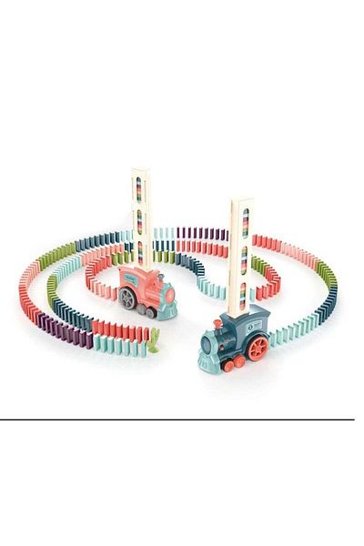 FULLJOY Domino Train Game with Sound and Light 22-2386381P