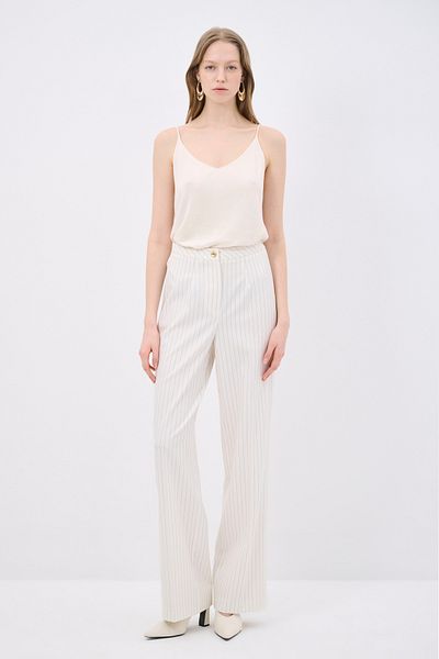 adL STRIPED TROUSERS