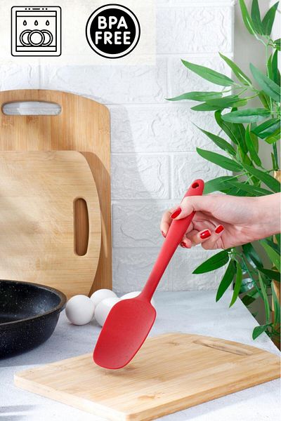 HOMENIVA 1 Red Silicone Spatula