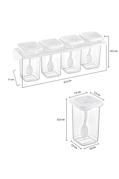 Lider MAGNESİA 4釬Standlu Spice Set