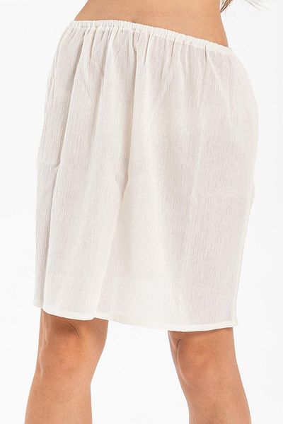 Eliş Şile Bezi Κάτω φούστα Mini Skirt Lining Set Cream-cream Krm/krm