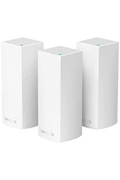 Linksys WHW0303 Velop Tri-Band Whole Home Mesh WiFi System (AC2200 WiFi Router/WiFi Extender