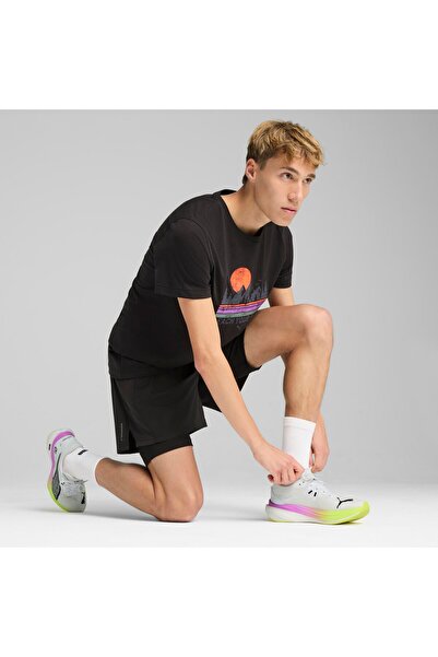 Puma GRAPHICS OUTDOOR UNISEX TEE Spor T-Shirt