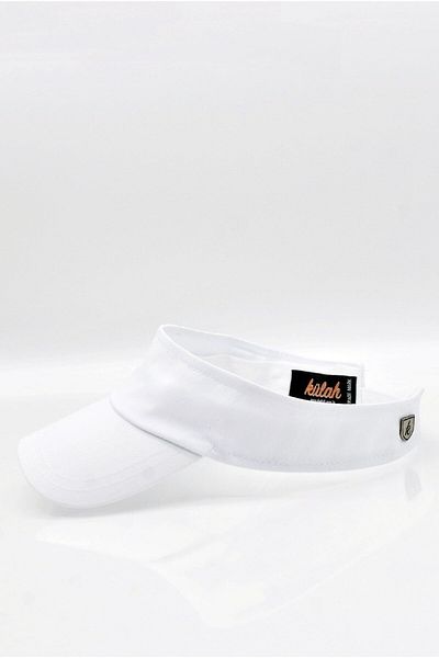 Külah Women's White Tennis Visor Cap Summer Sports Beach Hat
