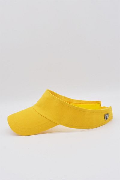Külah Women's Yellow Tennis Visor Cap Summer Sports Beach Hat
