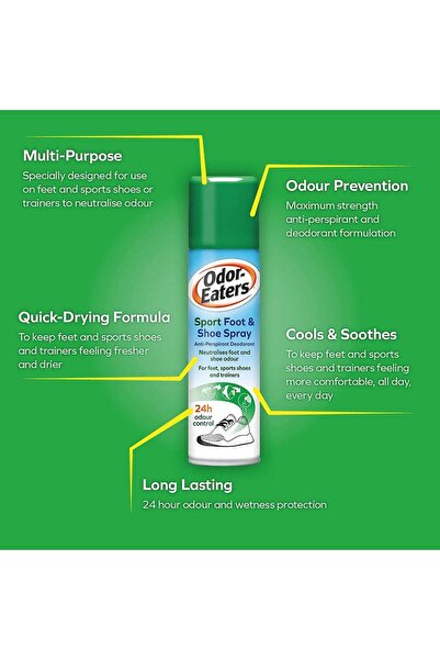 Odor Eaters Odor-eaters Sport Foot&shoe Spray 150 ml