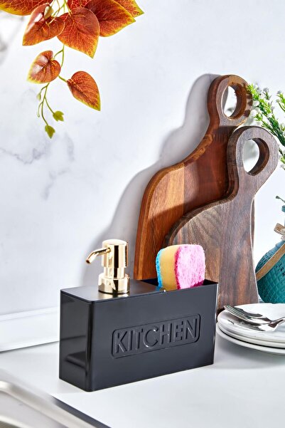 HOMENIVA Kitchen Gold Liquid Soap Dispenser
