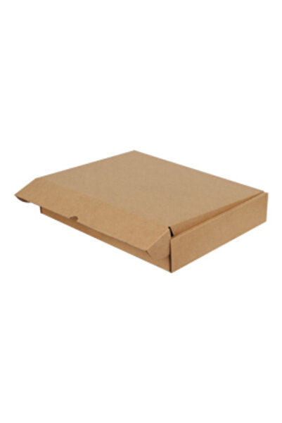 Kolicim 38x28x4cm Kutu - 1,5 Desi Kutu - Kilitli Kutu - Kraft - 25 Adet