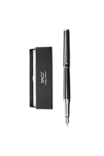 daço Daco Black Metallic Pen In Box