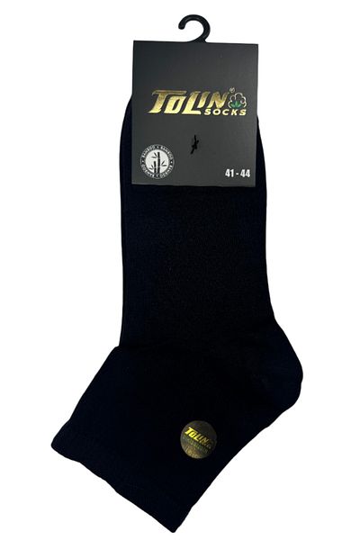 TOLIN Men's 12-Piece Half Conch Bamboo Booties Socks Set 10550