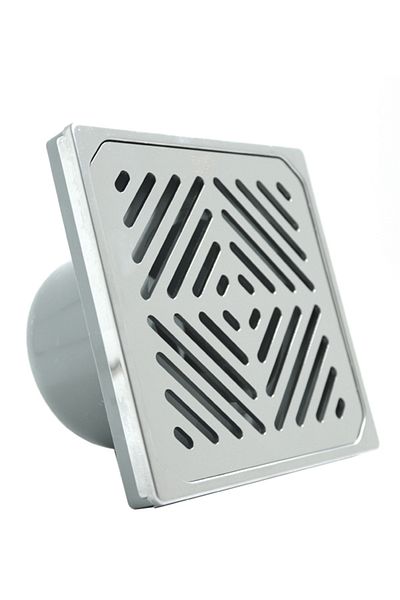 Doox Italian 15x15 mesh chrome filter with Doox counter