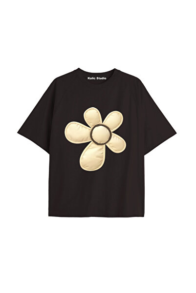 Kalic Studio Tricou de damă, cu imprimeu special, colorat, supradimensionat, ...