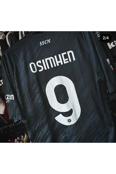 Lion Spor Νάπολι 2022/23 Victor O'simhen εκτός έδρας φανέλα