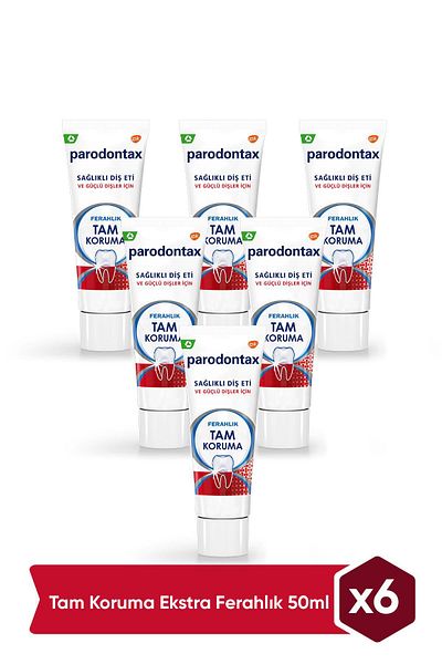 Parodontax Full Protection Refreshment Toothpaste 50 ml x 6 Pieces