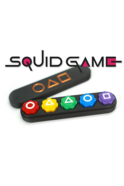 Genel Markalar Squid Game 2 Gonggi 5 Taş ( Beş Taş ) Oyunu Kutulu Premium Dol...
